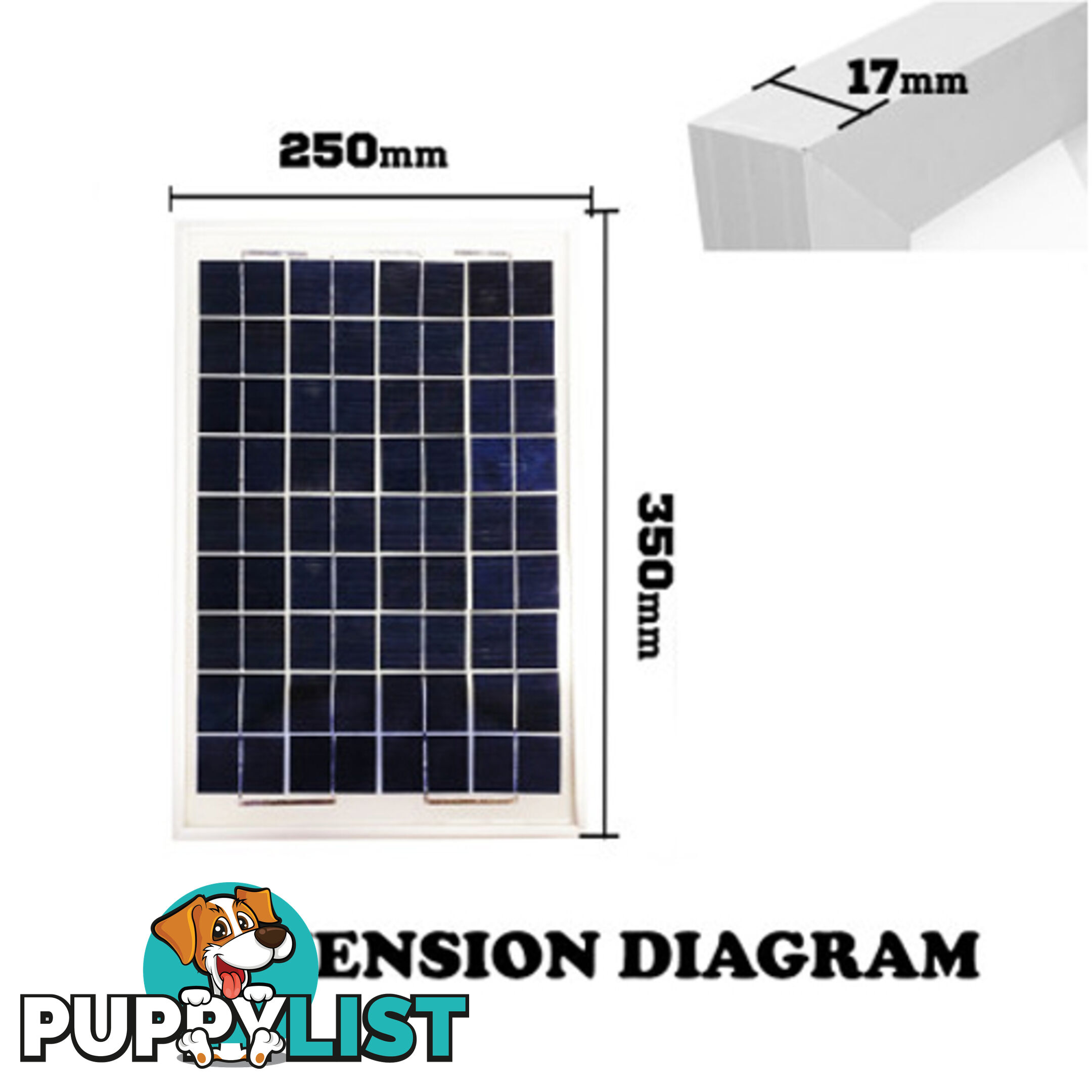 MINI 10W SOLAR PANEL KIT CARAVAN CAMPING POWER CHARGING 12V HOME BATTERY