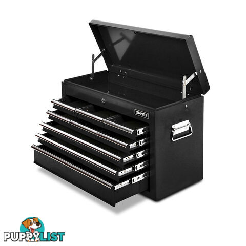 9 Drawers Tool Box Chest Black