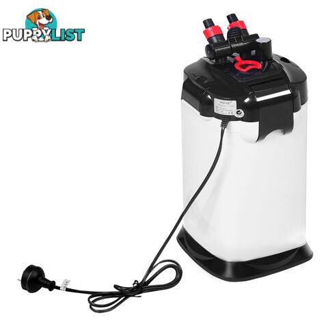 Aquarium Fish Tank External Canister Filter 1200LPH White