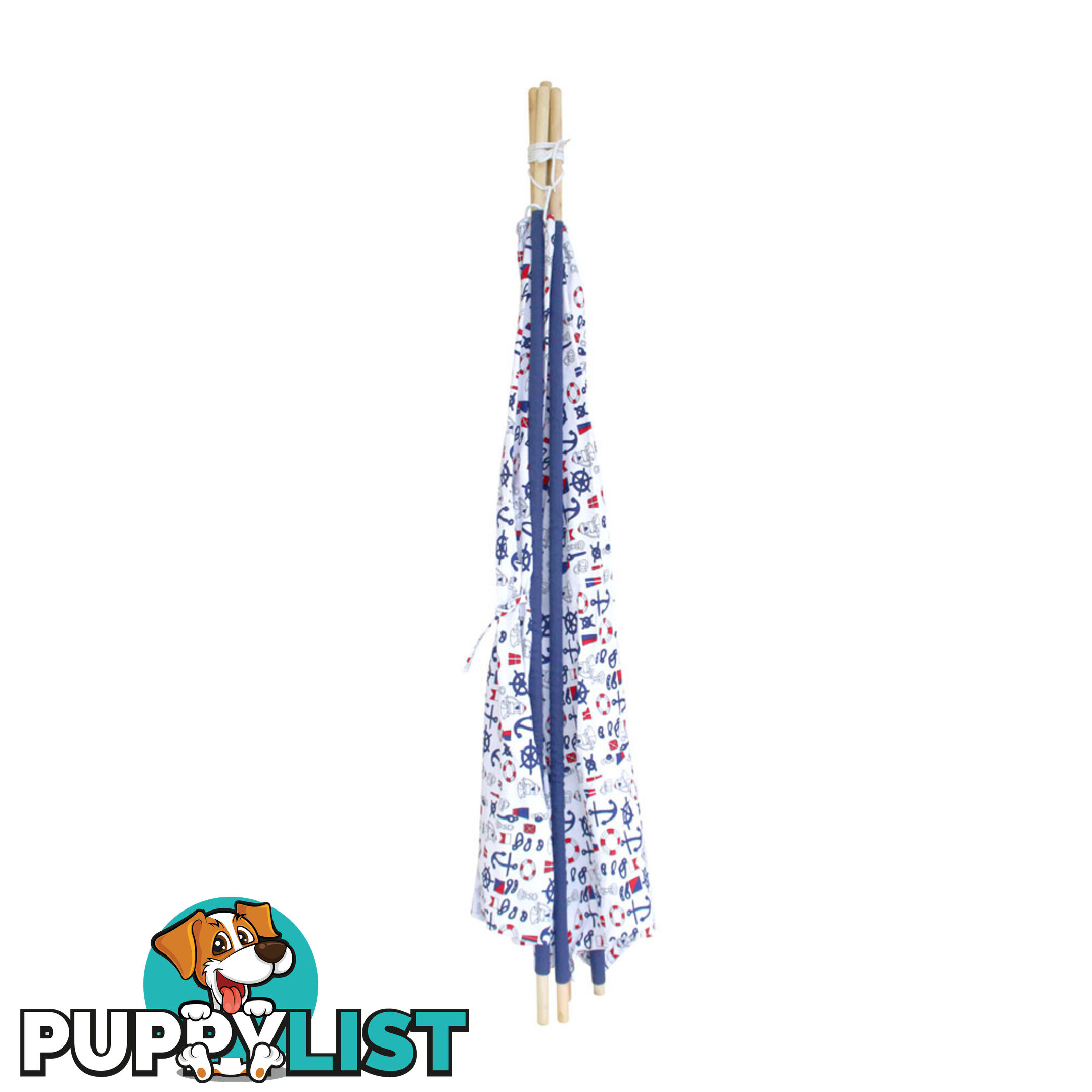 5 Poles Teepee Tent w/ Storage Bag