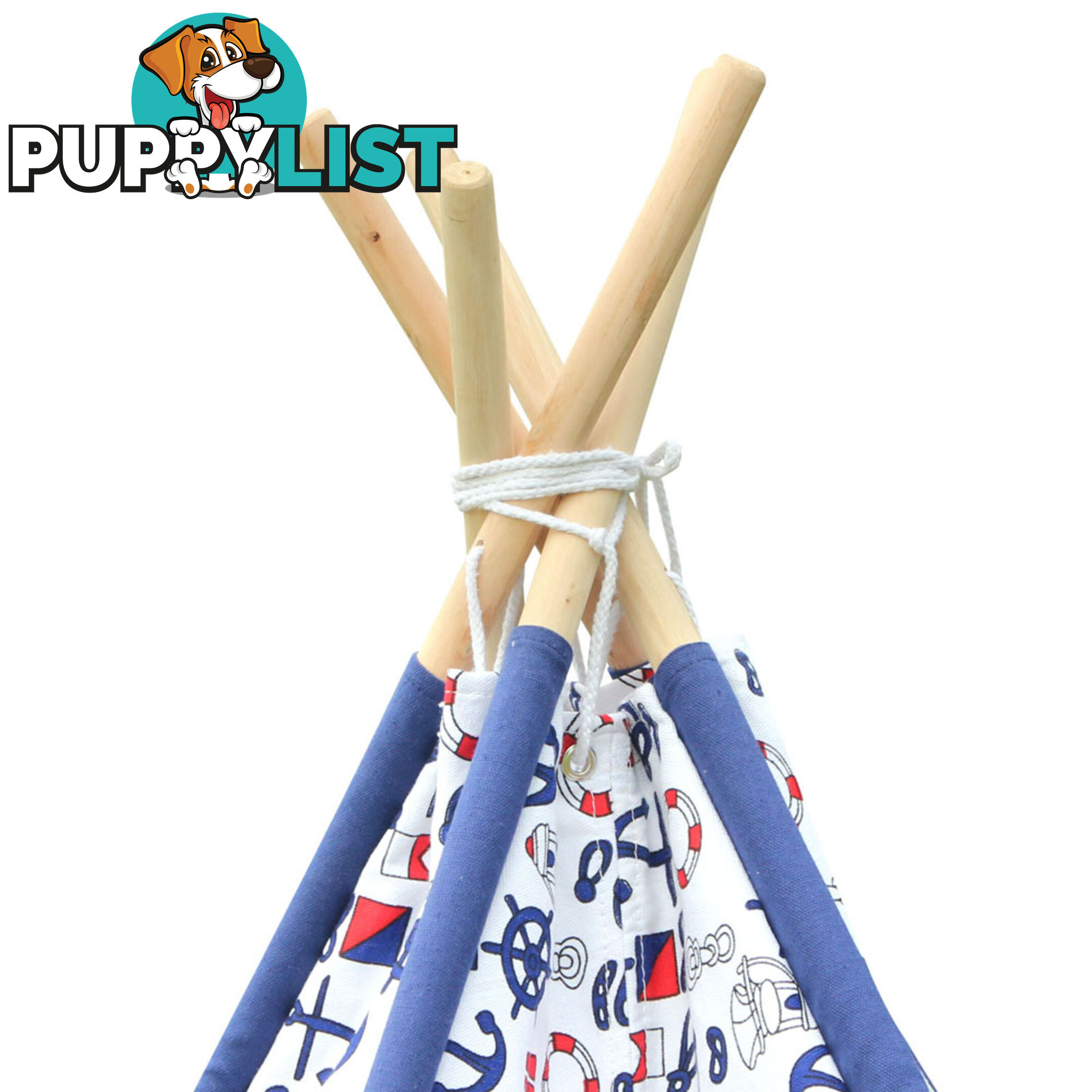 5 Poles Teepee Tent w/ Storage Bag