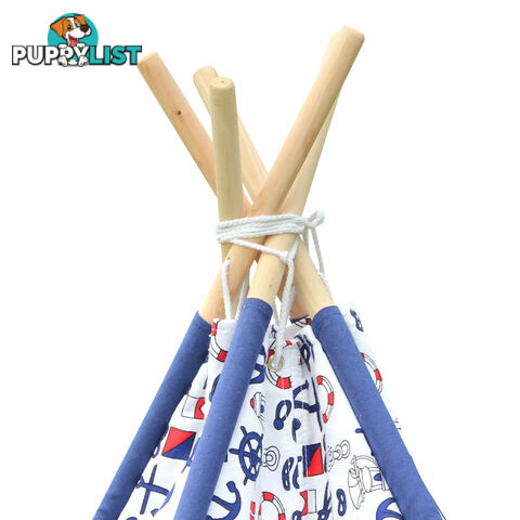 5 Poles Teepee Tent w/ Storage Bag