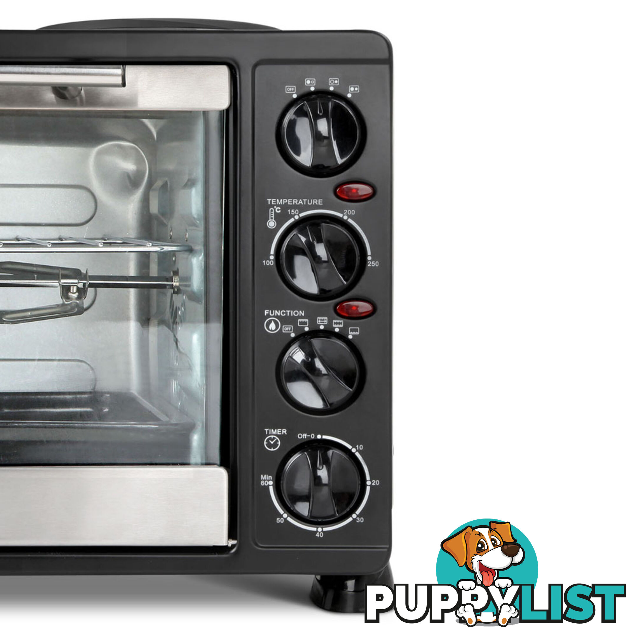 34L Benchtop Convection Oven with Twin Hot Plate