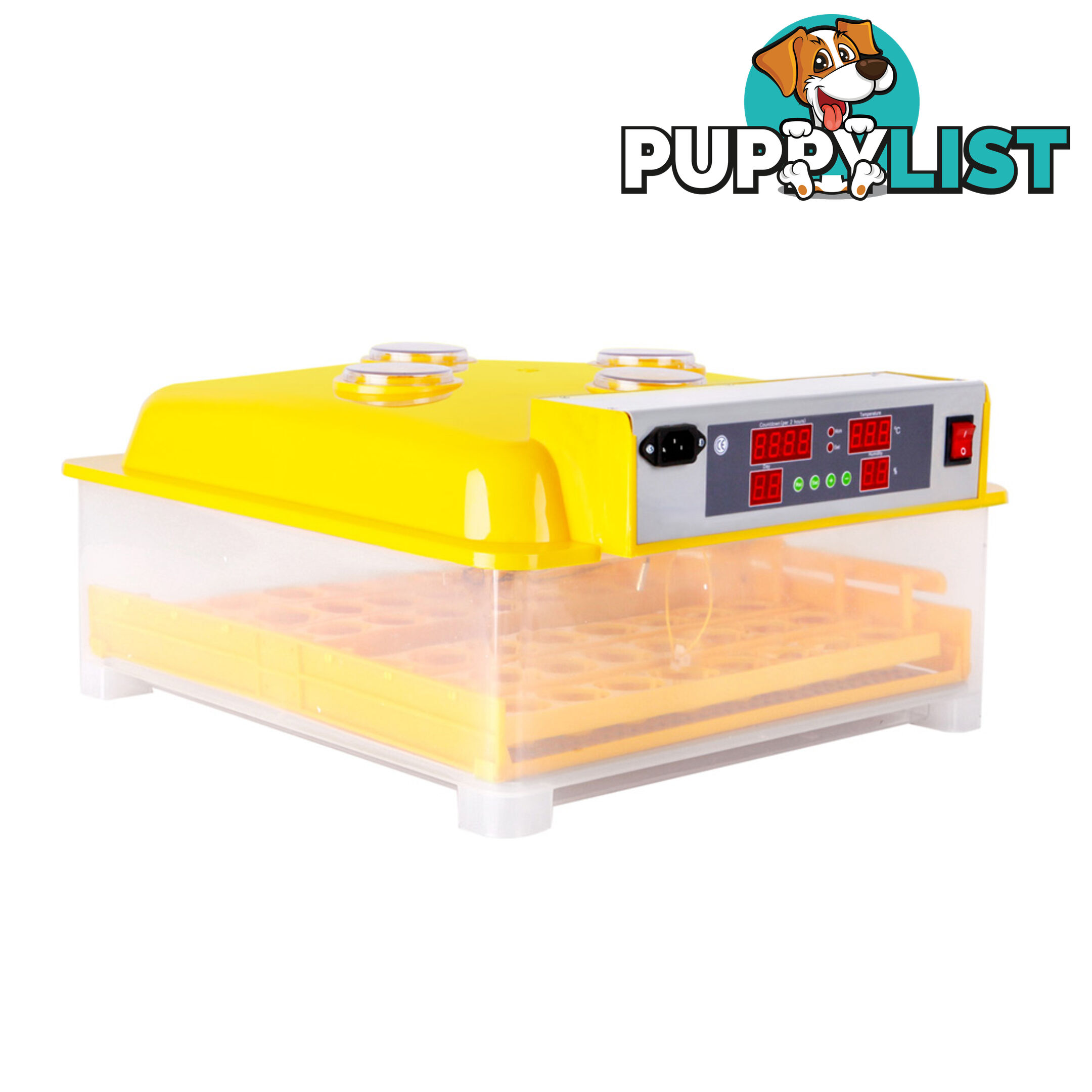 Automatic 48 Egg Incubator Yellow