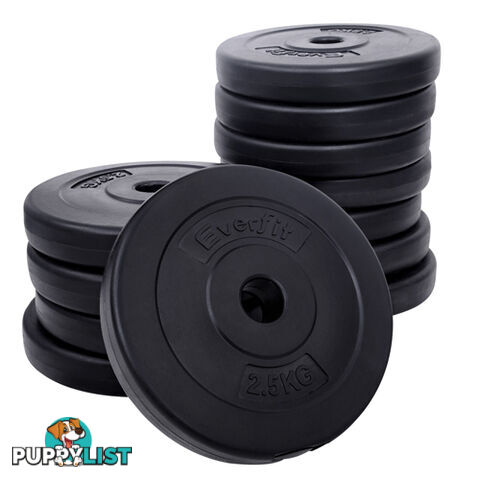 35kg Fitness Gym Exercise Dumbbell Set