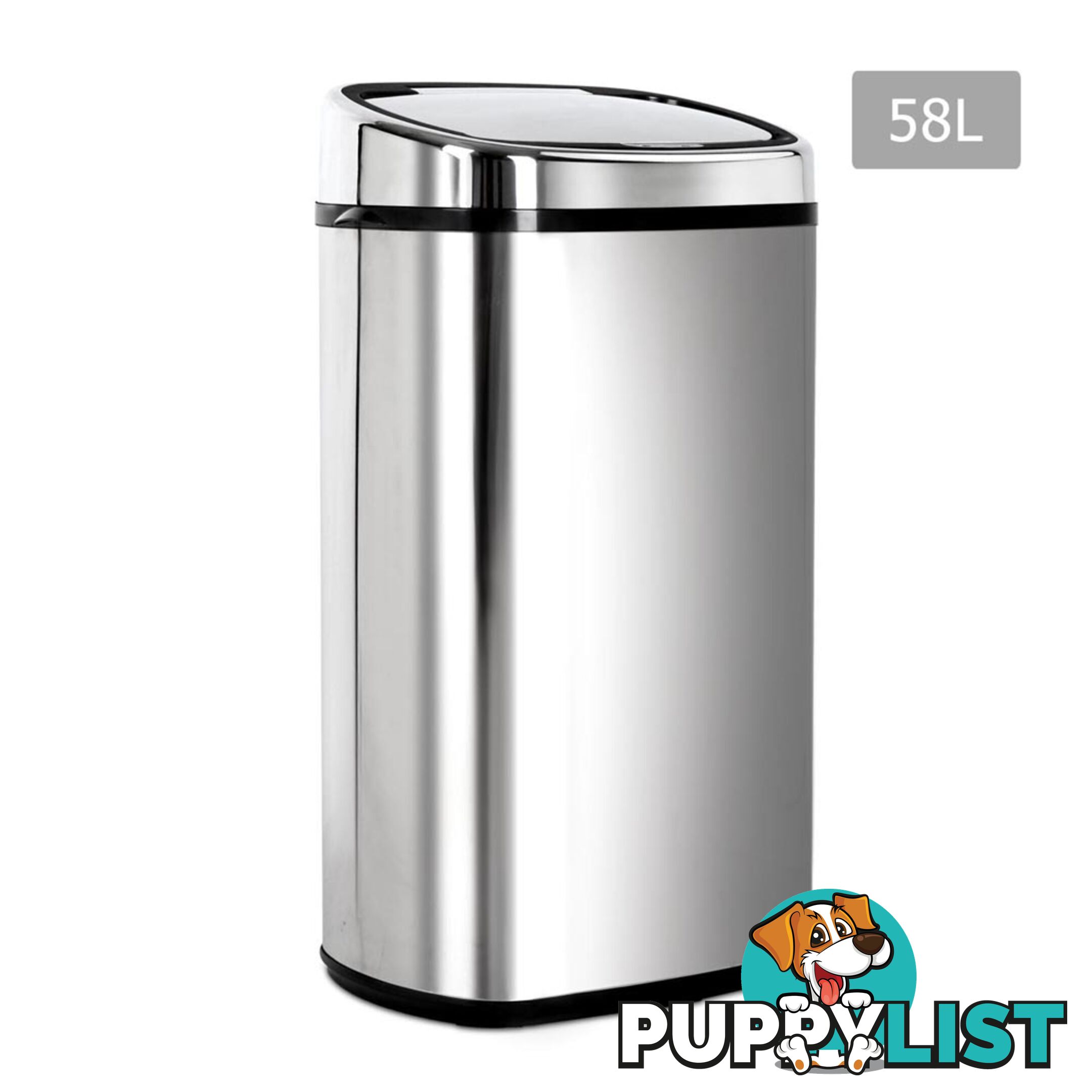 Stainless Steel Motion Sensor Rubbish Bin _ÑÐ 58L