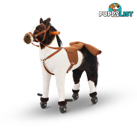 Ride on Pedal Toy Pony - White