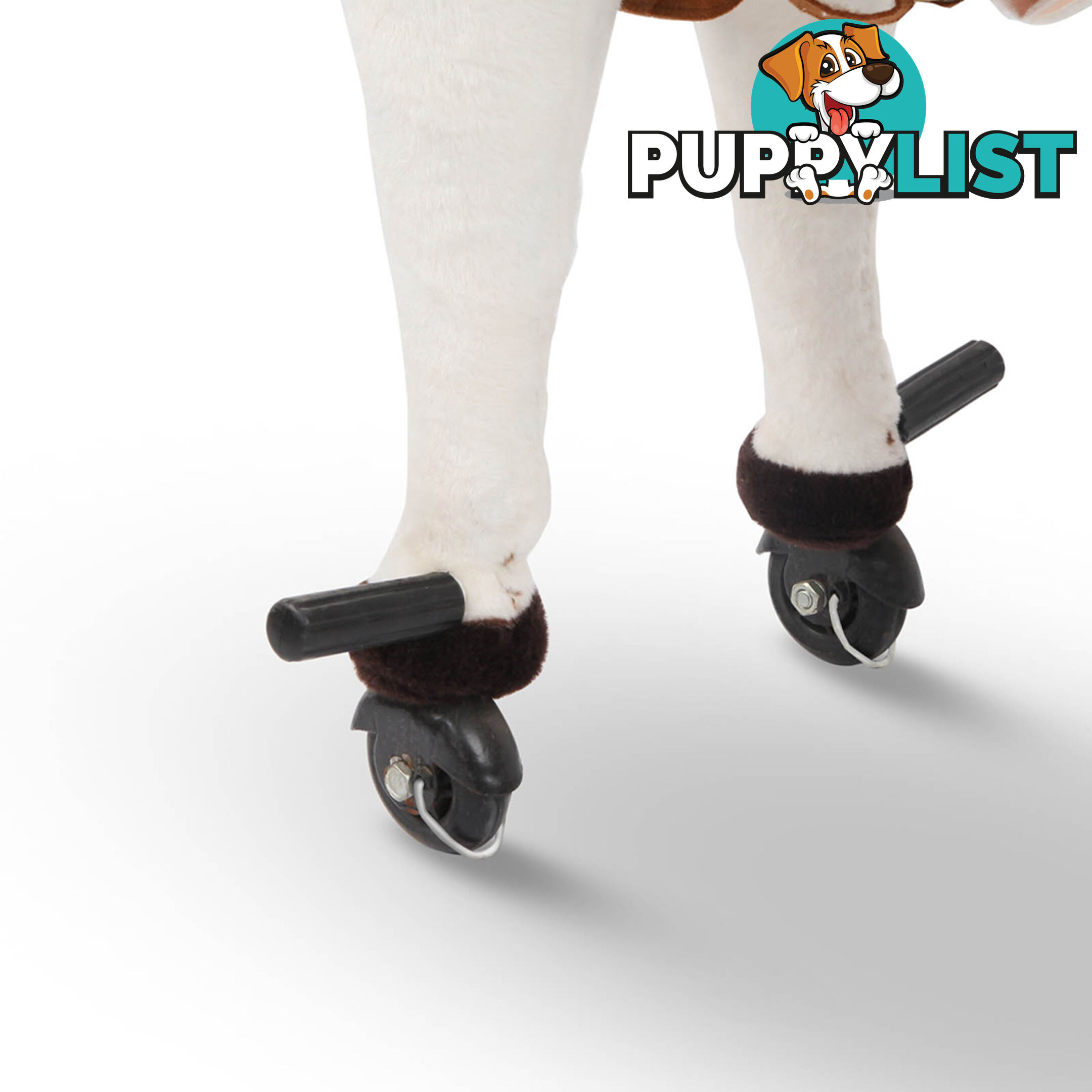 Ride on Pedal Toy Pony - White