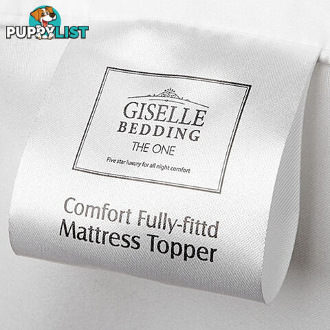 Pillowtop Mattress Topper Memory Resistant Protector Pad Cover King Single