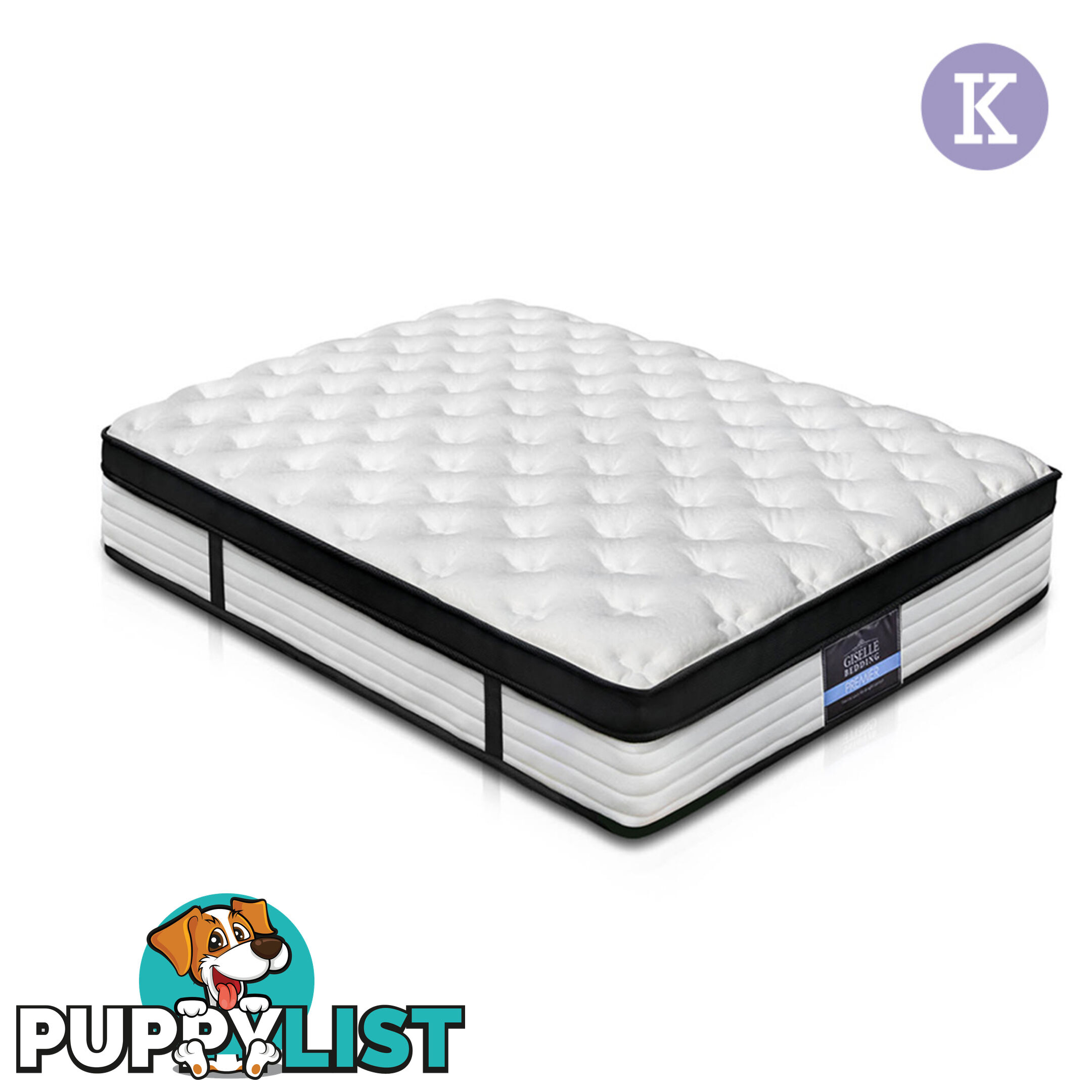 Giselle Bedding Euro Top Mattress - King