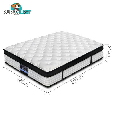 Giselle Bedding Euro Top Mattress - King