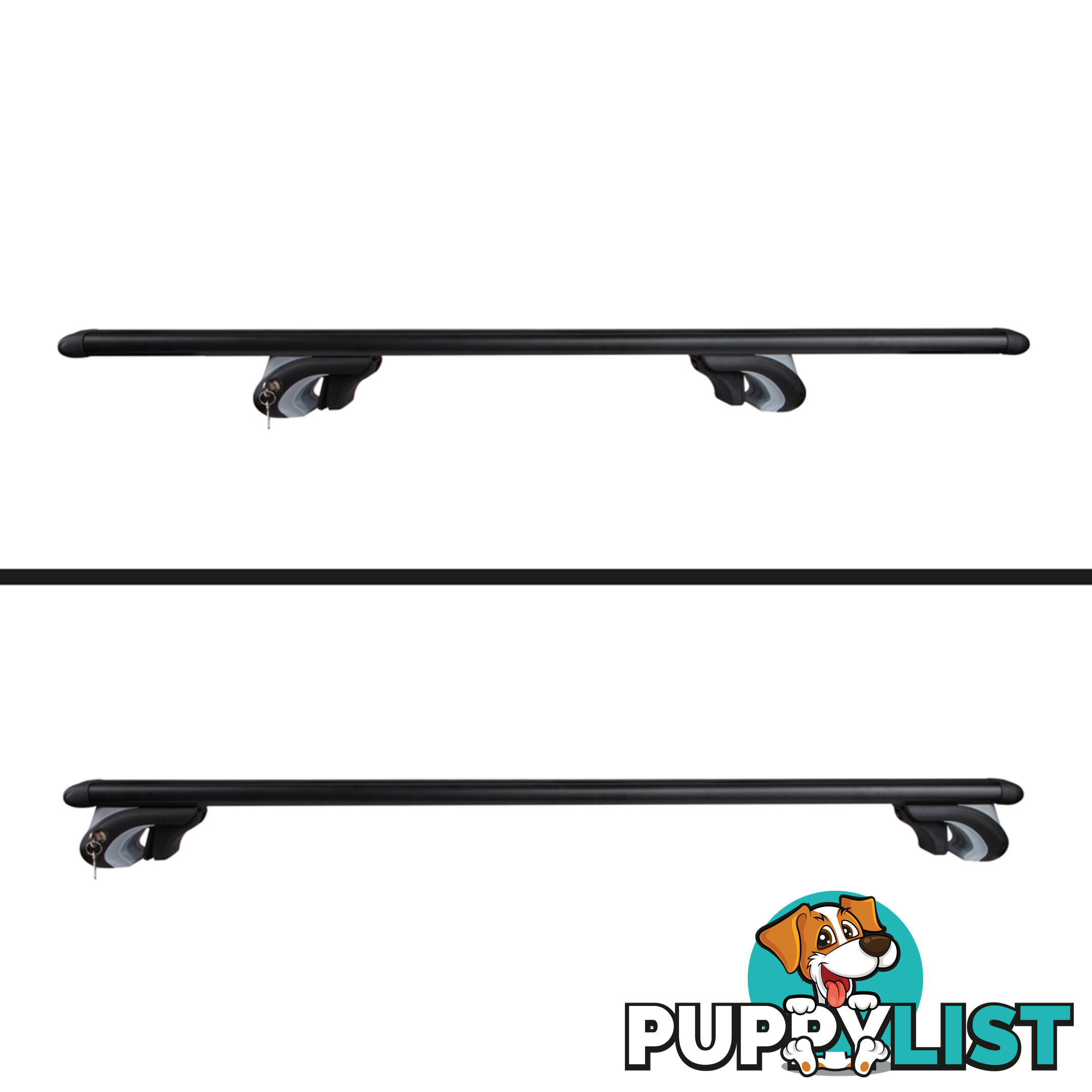 Universal Roof Racks Cross Bars 135cm  Lockable