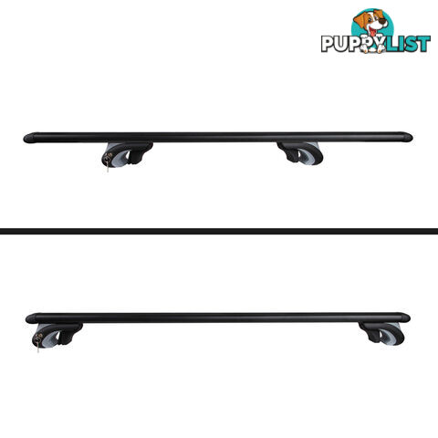 Universal Roof Racks Cross Bars 135cm  Lockable