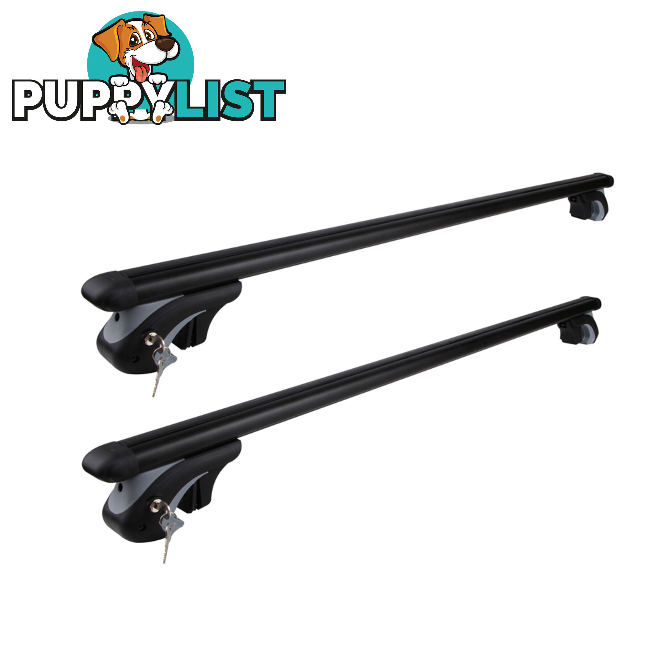 Universal Roof Racks Cross Bars 135cm  Lockable