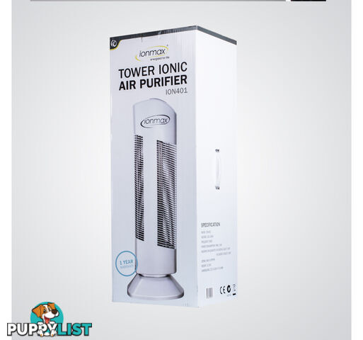 Ionmax‘Œ Tower Air Purifier Silver