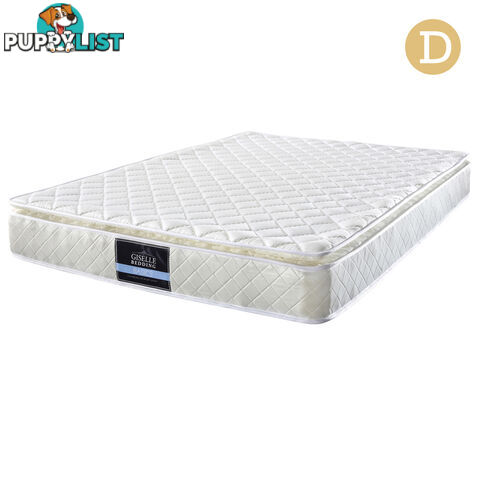 Pillow Top Pocket Spring Mattress 22cm Double