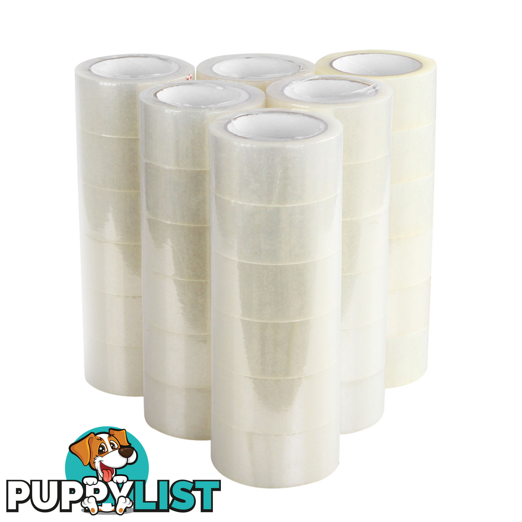 108 Rolls Transparent Packing Tape