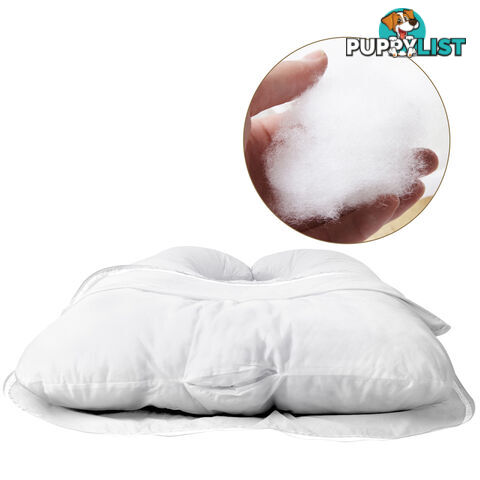 Nursing Support Pillow Feeding Baby Cushion White