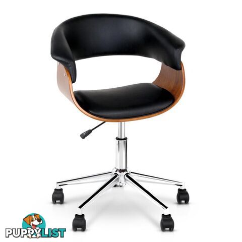 PU Leather Curved Office Chair