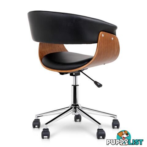 PU Leather Curved Office Chair