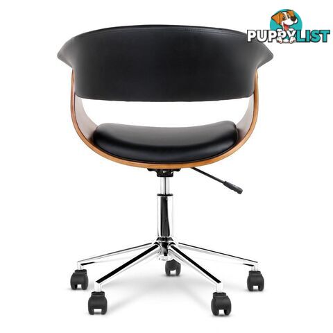 PU Leather Curved Office Chair