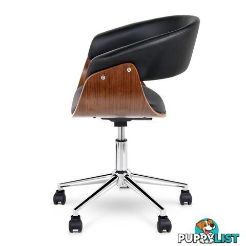 PU Leather Curved Office Chair