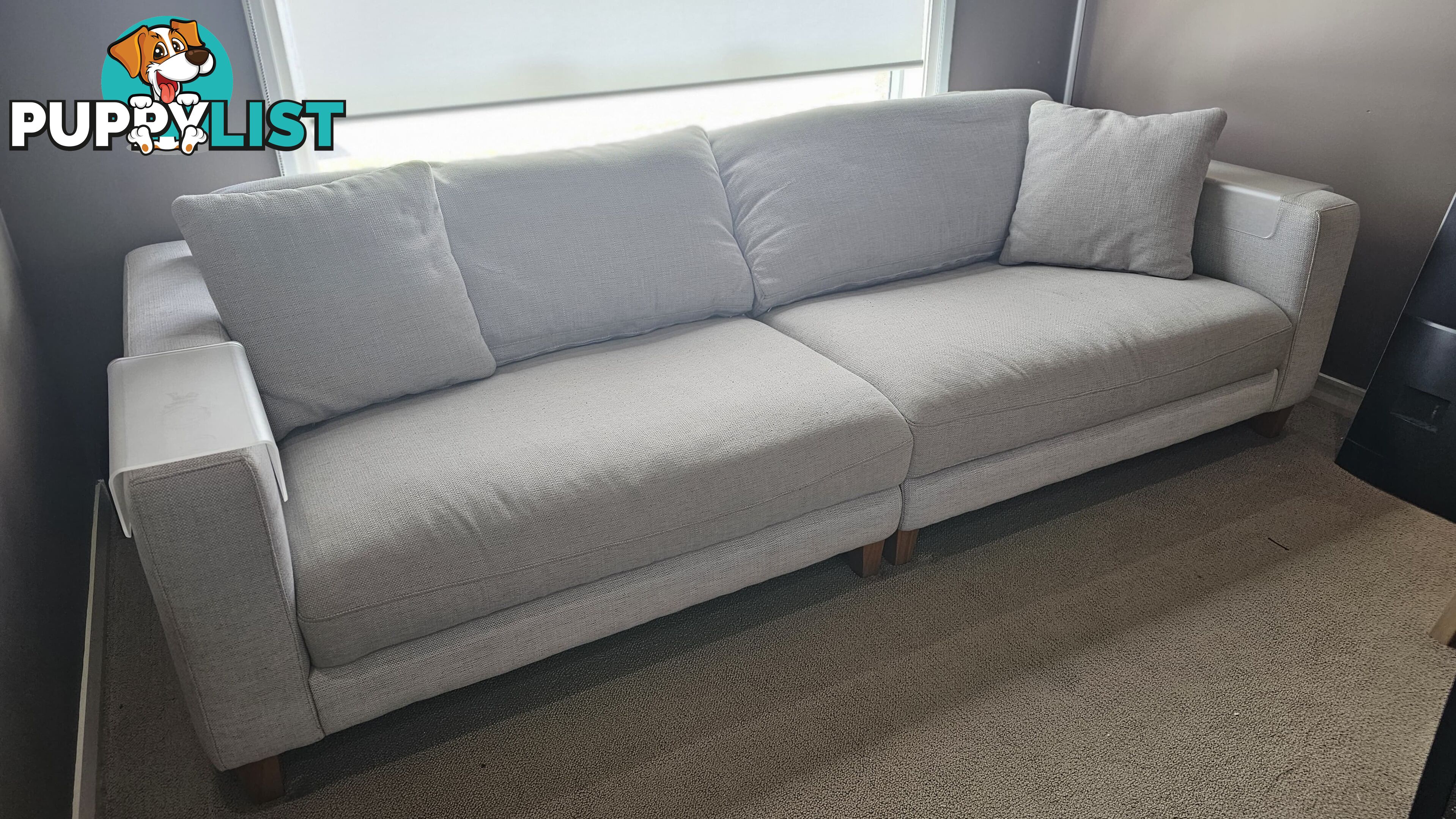 Plush 4 Seater Lounge