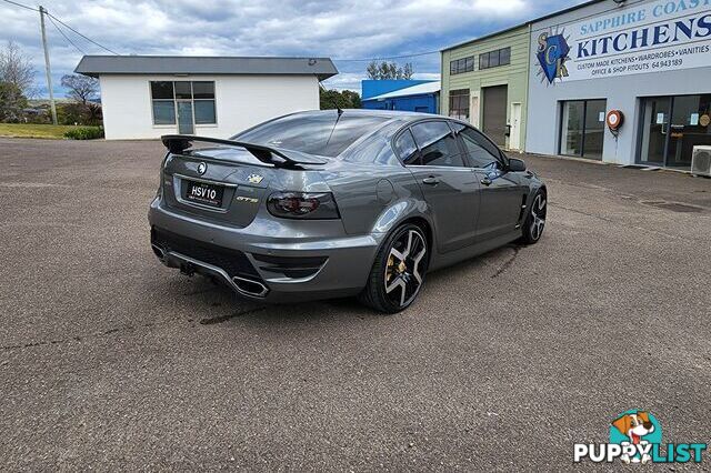 2010 HSV GTS E SERIES GTS Sedan Manual