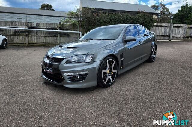 2010 HSV GTS E SERIES GTS Sedan Manual