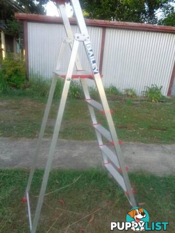 BAILEY 6FT ALUMINIUM PLATFORM STEP / PAINTER'S LADDER