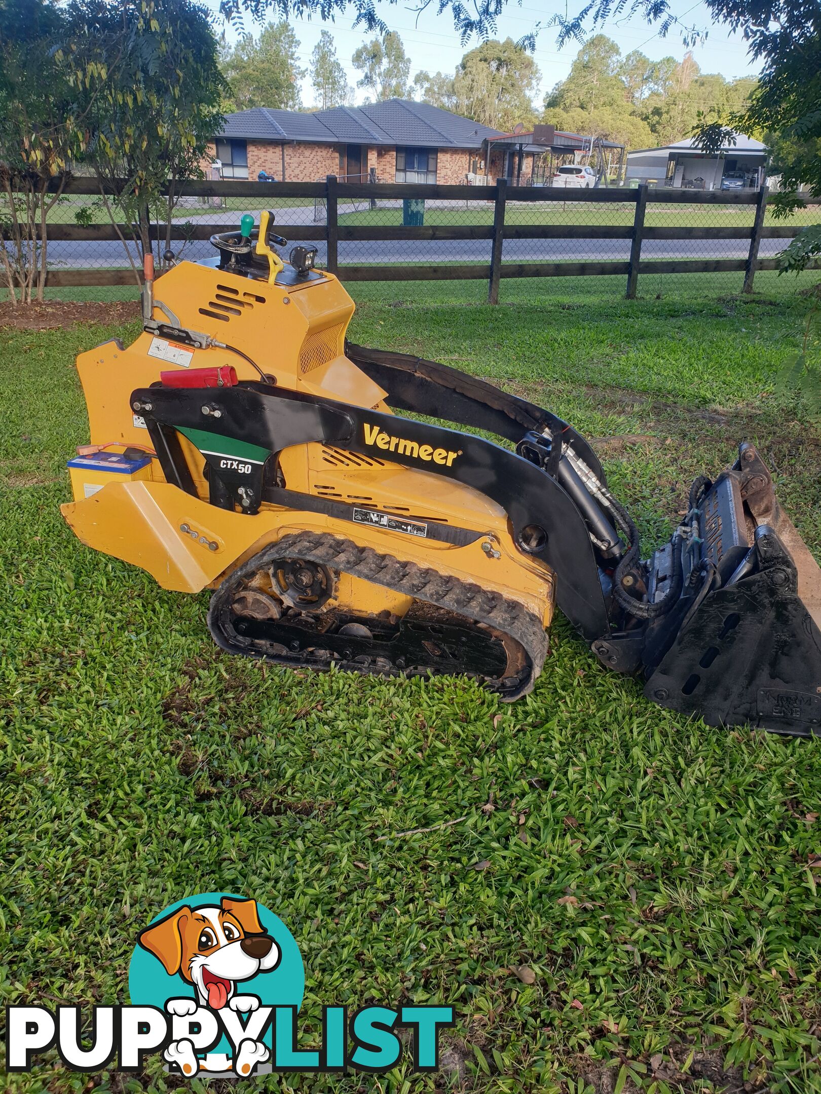 Vermeer mini skid steer