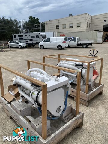 Twin 2010 Cummins 6BT5 engines
