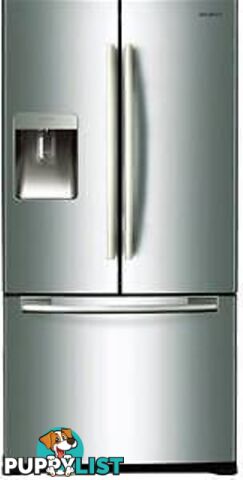 Samsung 579L Stainless Steel 3 Door Fridge (SRF579DLS)