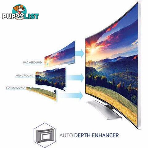 Samsung 55" 4K UHD Curved Smart LED TV Series 9-Model: UA55HU9000