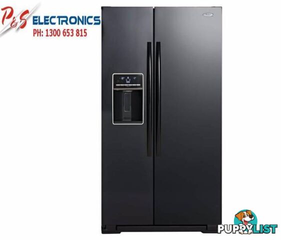 Whirlpool Side By Side Fridge Black 608L- 6WSC20C6YB $950 ONLY