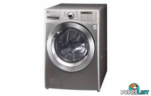 LG 10kg Stainless King Size Front Load Washing Machine(WD12595D6)