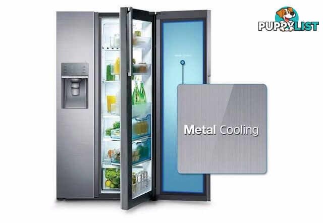 Samsung - 636L Side by Side Fridge-MODEL:SRS636SCLS