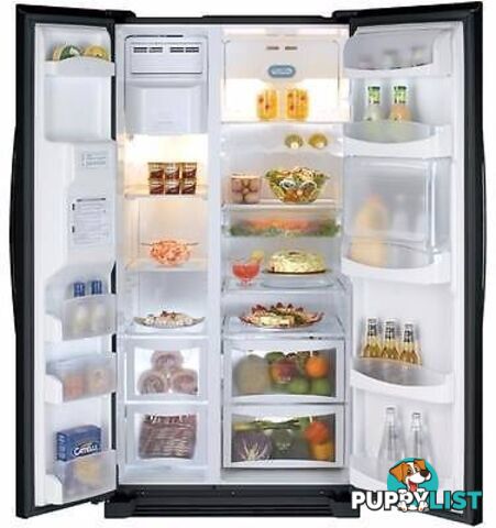 DAEWOO 603L Side by Side Fridge-MODEL: FRNU20FDBI--1 YR WARRANTY