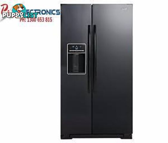 Whirlpool Side By Side Fridge Black 608L_ Model: 6WSC20C6YB