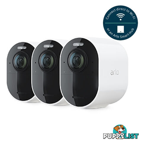 ARLO ULTRA 2  4K UHD 3 WIRE-FREE SECURITY CAMERA & SMART HUB - VMS5340