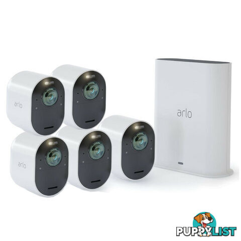 ARLO ULTRA 2 4K UHD 5 WIRE-FREE SECURITY CAMERA & SMART HUB - VMS5540