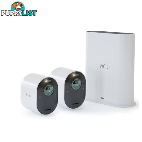 ARLO ULTRA 4K UHD 2 WIRE-FREE SECURITY CAMERA & SMART HUB - VMS5240