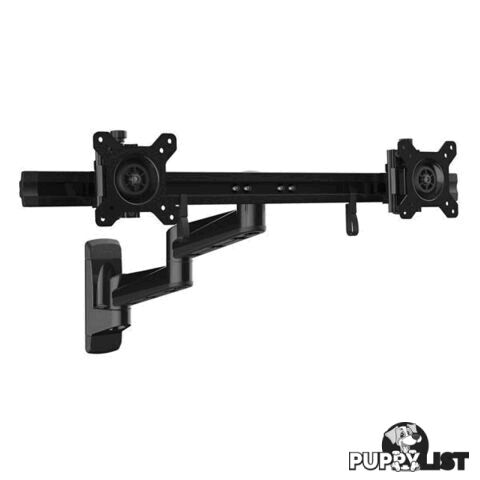 StarTech Wall Mount Dual Monitor Arm - For Two 15"-24" Monitors - Steel