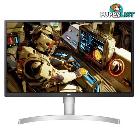 LG 27" Monitor 4K UHD 5ms IPS SRGB 98%  Adjustable Stand, FreeSync 27UL550-W.AAU