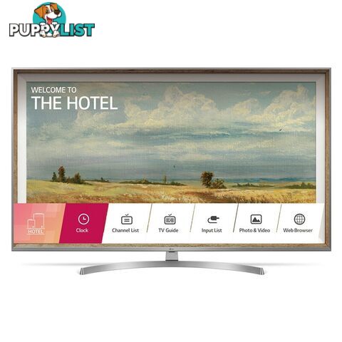 LG Commercial HOTEL UU761H 65" UHD TV  4K HDMI LAN SPKR PRO:IDIOMS/W