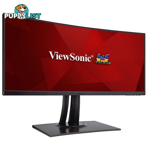 ViewSonic VP3481 34" 100Hz UWQHD 100% sRGB FreeSync Professional Curved Monitor