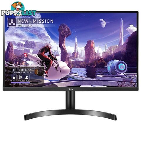 LG 27QN600 27" 75Hz QHD HDR FreeSync IPS Monitor