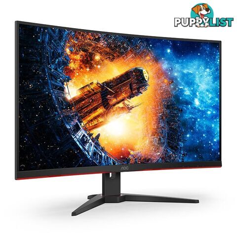 AOC C32G2E 31.5" 165Hz FHD 1ms FreeSync VA Curved Gaming Monitor