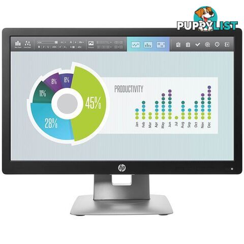 HP EliteDisplay E202 20" HD+ IPS LED Monitor