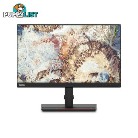 LENOVO 61FEMAR6AU T22I-20 21.5" WLED IPS MONITOR, FHD (16:9), ANTI-GLARE, VGA+DP+HDMI, TILT/SWIV/H-ADJ